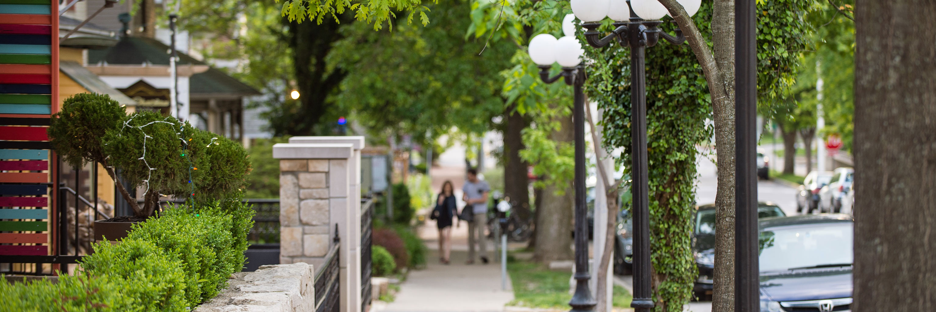 Fourth Street in downtown Bloomington, IN